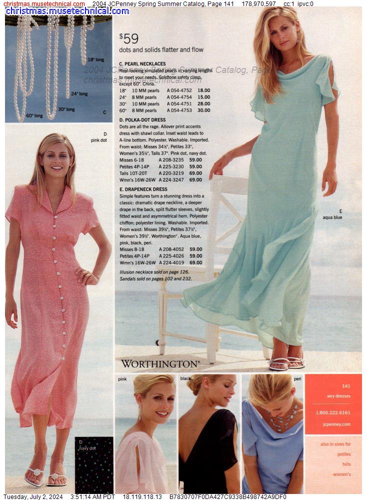 2004 JCPenney Spring Summer Catalog, Page 141