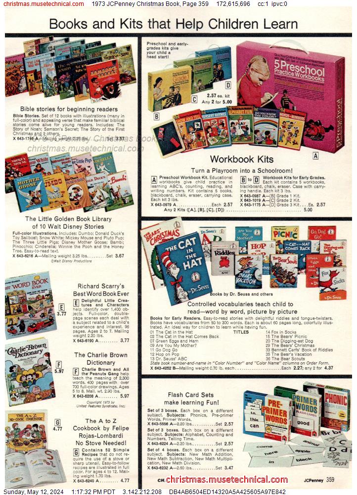 1973 JCPenney Christmas Book, Page 359