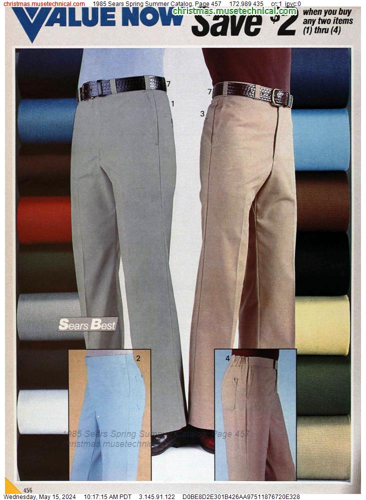 1985 Sears Spring Summer Catalog, Page 457