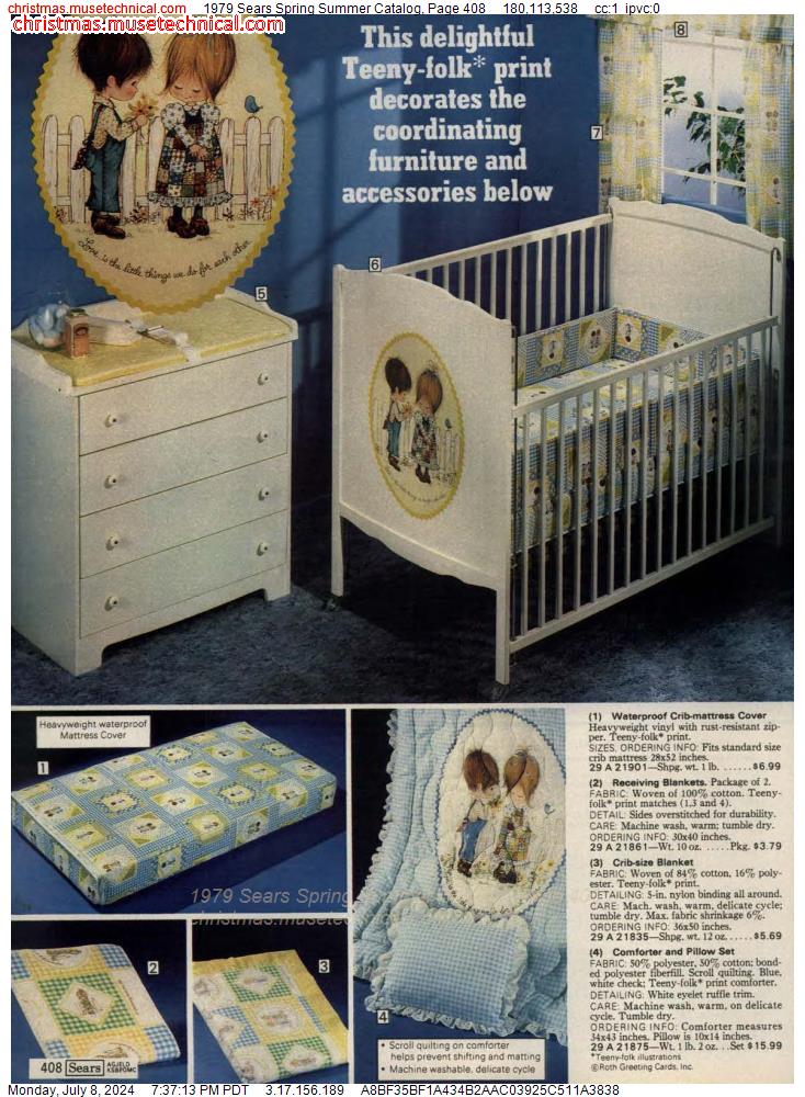 1979 Sears Spring Summer Catalog, Page 408