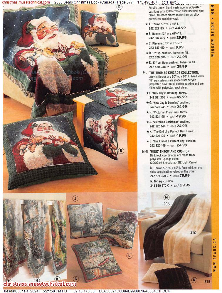 2003 Sears Christmas Book (Canada), Page 577