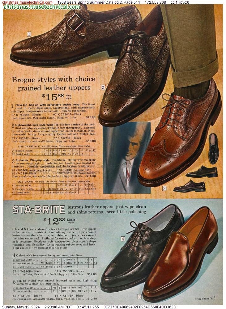 1968 Sears Spring Summer Catalog 2, Page 511