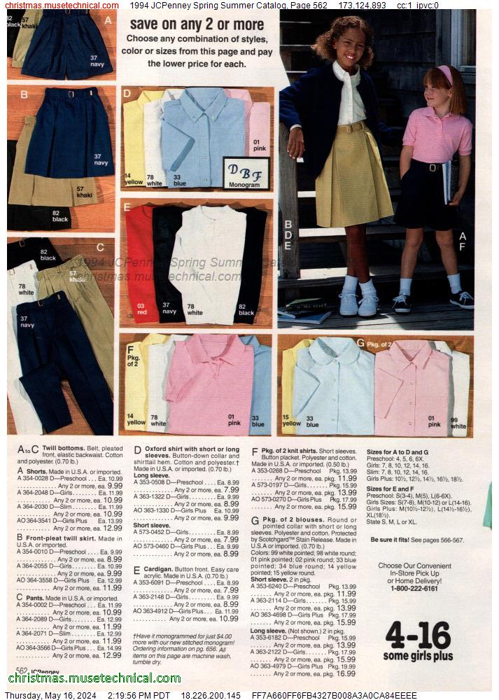 1994 JCPenney Spring Summer Catalog, Page 562
