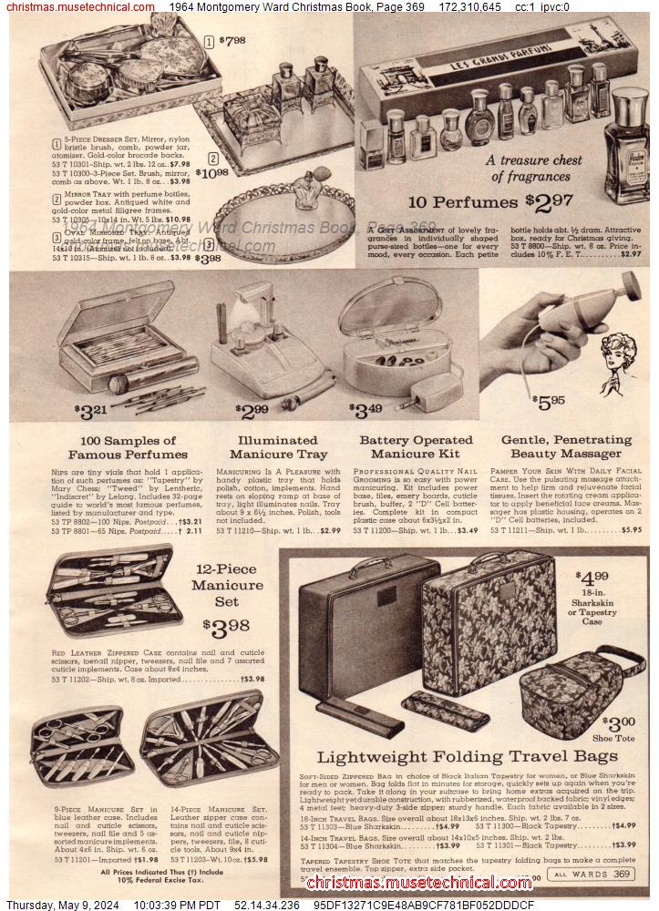 1964 Montgomery Ward Christmas Book, Page 369
