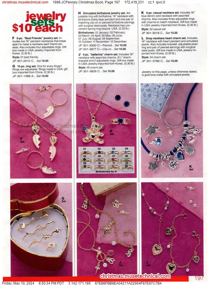 1996 JCPenney Christmas Book, Page 197