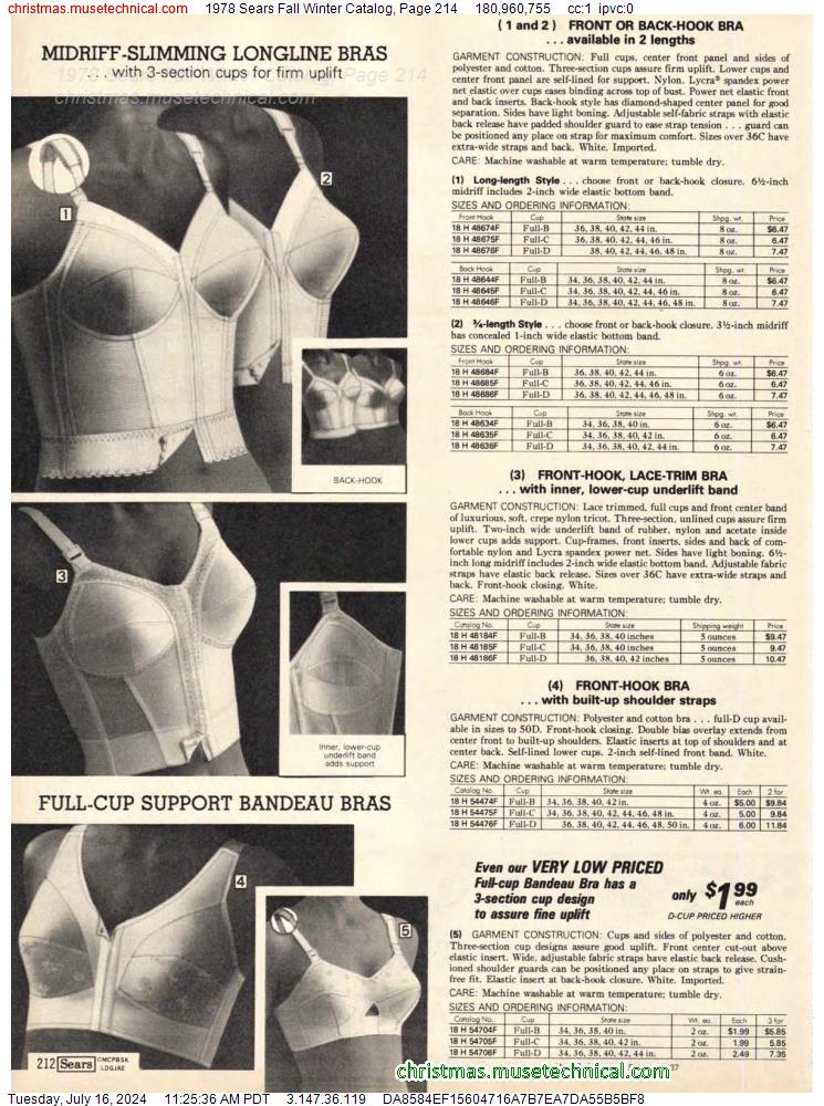 1978 Sears Fall Winter Catalog, Page 214