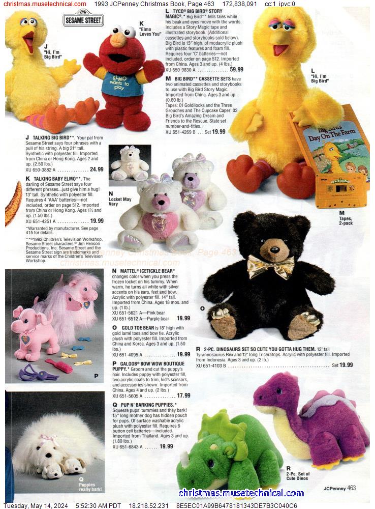 1993 JCPenney Christmas Book, Page 463