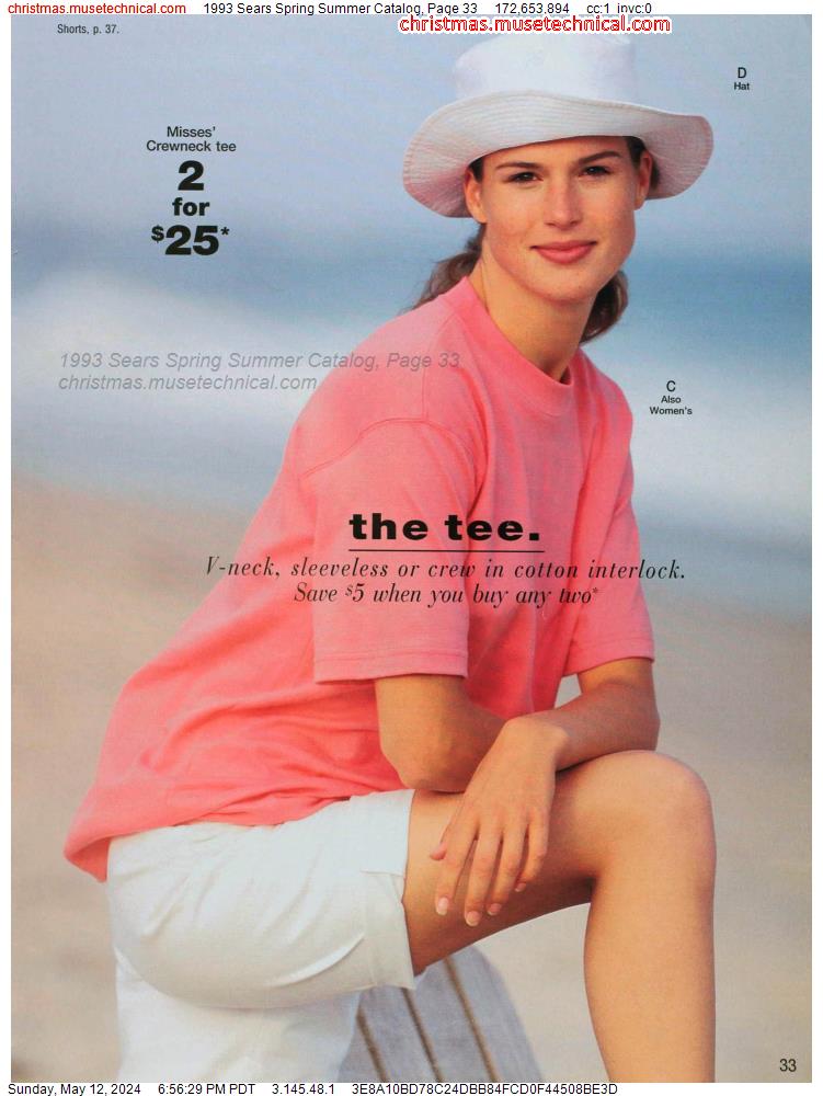 1993 Sears Spring Summer Catalog, Page 33