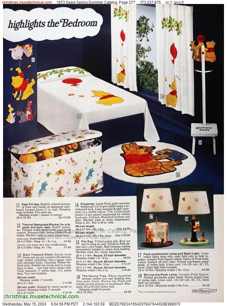 1973 Sears Spring Summer Catalog, Page 277