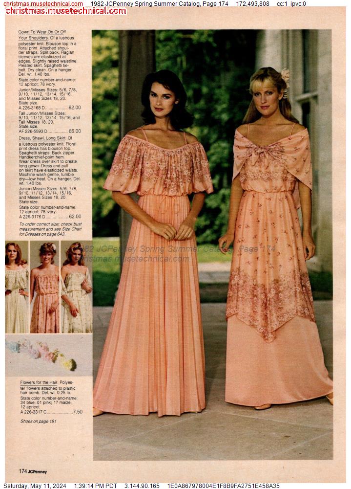1982 JCPenney Spring Summer Catalog, Page 174