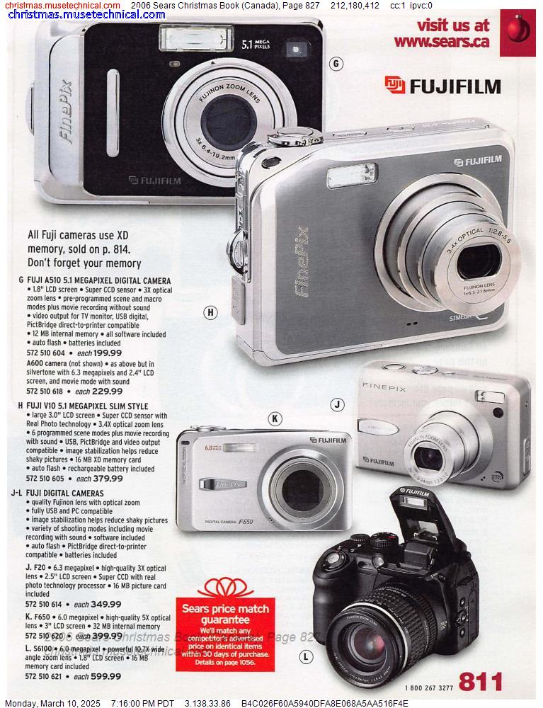 2006 Sears Christmas Book (Canada), Page 827