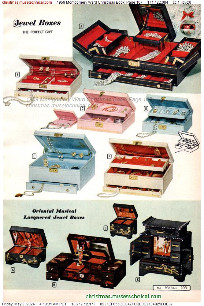 1959 Montgomery Ward Christmas Book, Page 107
