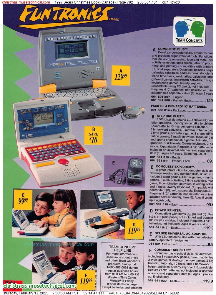 1997 Sears Christmas Book (Canada), Page 782