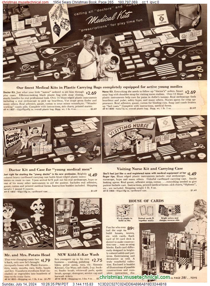 1954 Sears Christmas Book, Page 265