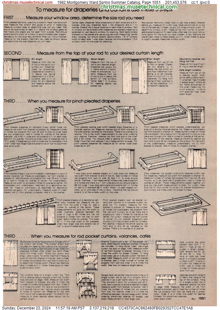 1982 Montgomery Ward Spring Summer Catalog, Page 1051