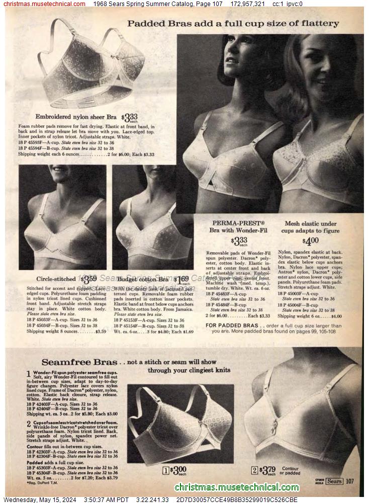 1968 Sears Spring Summer Catalog, Page 107