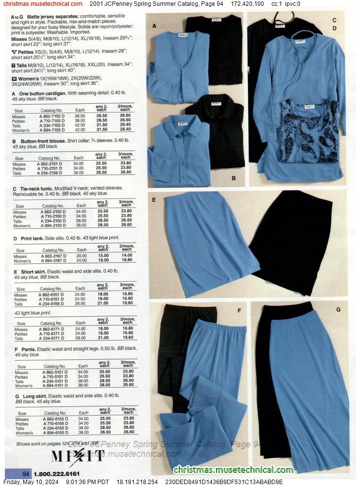 2001 JCPenney Spring Summer Catalog, Page 94
