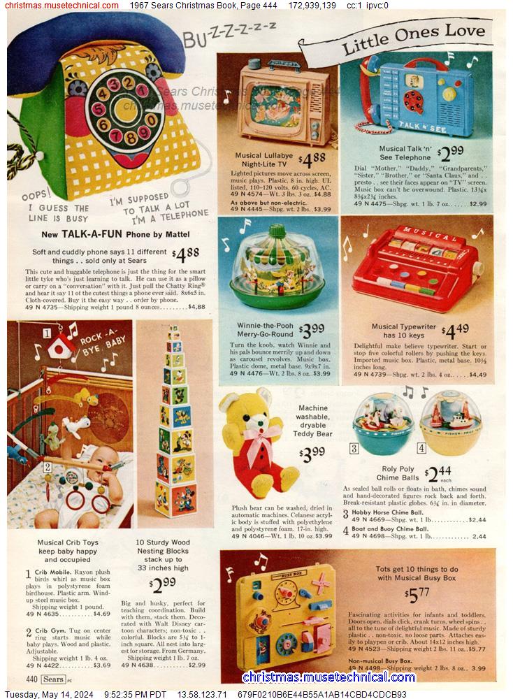1967 Sears Christmas Book, Page 444