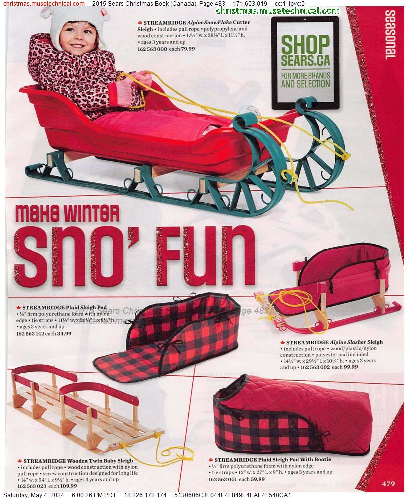 2015 Sears Christmas Book (Canada), Page 483