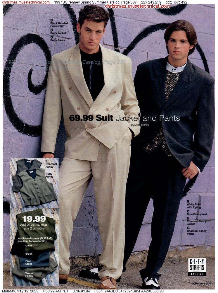 1997 JCPenney Spring Summer Catalog, Page 387