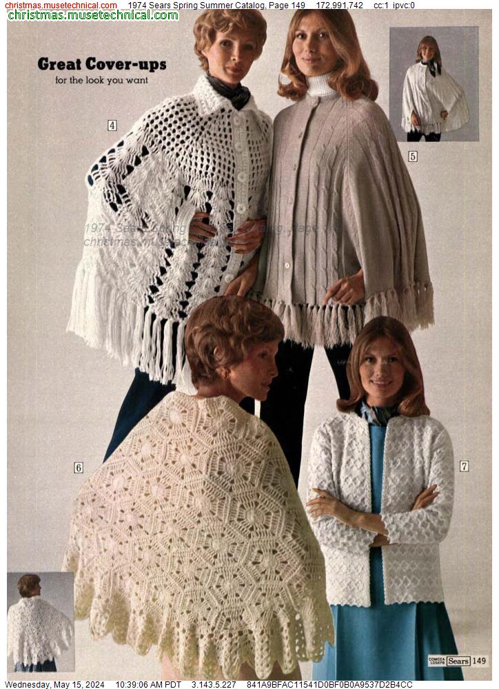 1974 Sears Spring Summer Catalog, Page 149