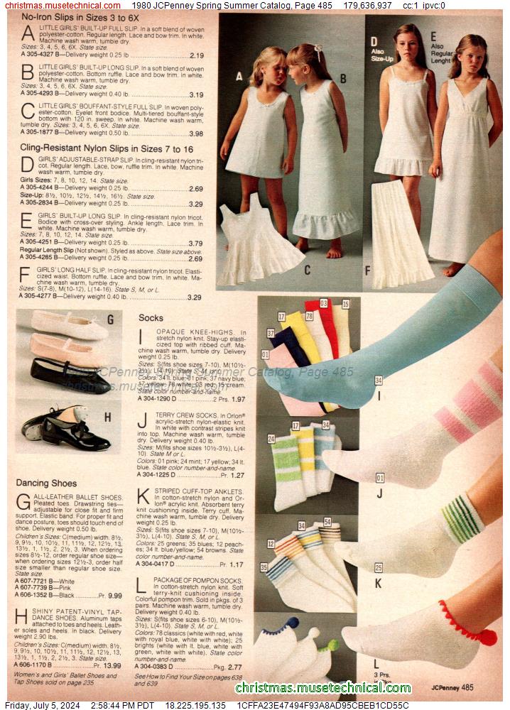 1980 JCPenney Spring Summer Catalog, Page 485
