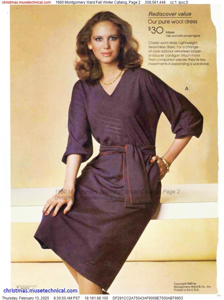 1980 Montgomery Ward Fall Winter Catalog, Page 2