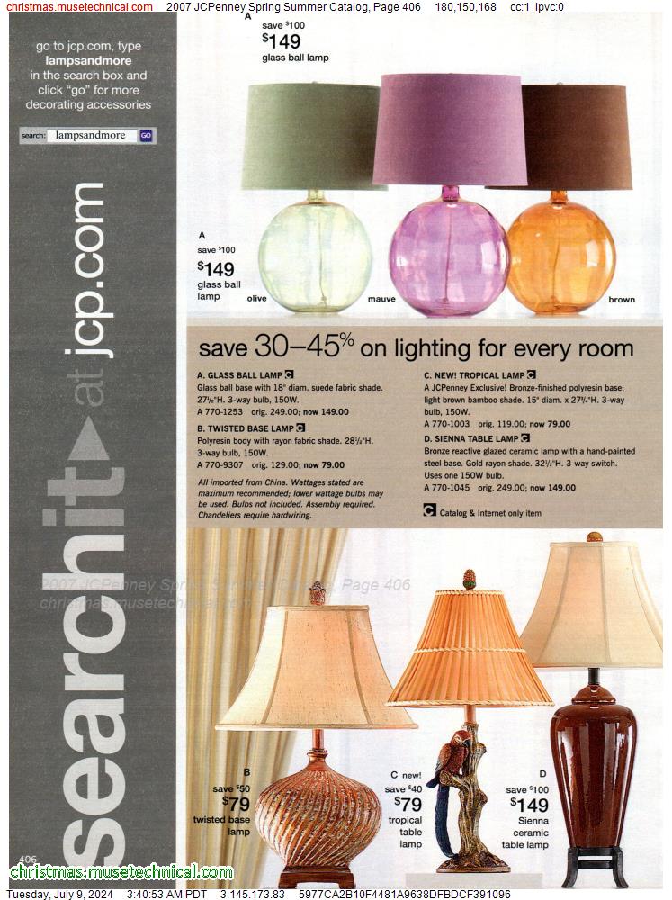 2007 JCPenney Spring Summer Catalog, Page 406