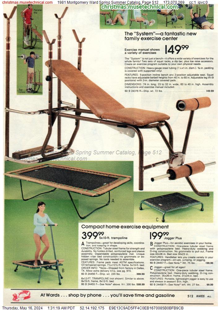 1981 Montgomery Ward Spring Summer Catalog, Page 512