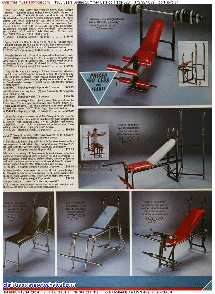 1985 Sears Spring Summer Catalog, Page 528