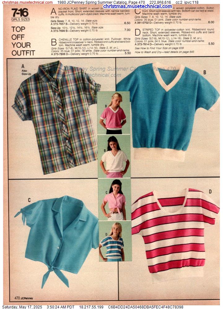 1980 JCPenney Spring Summer Catalog, Page 470