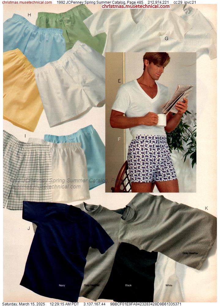 1992 JCPenney Spring Summer Catalog, Page 485