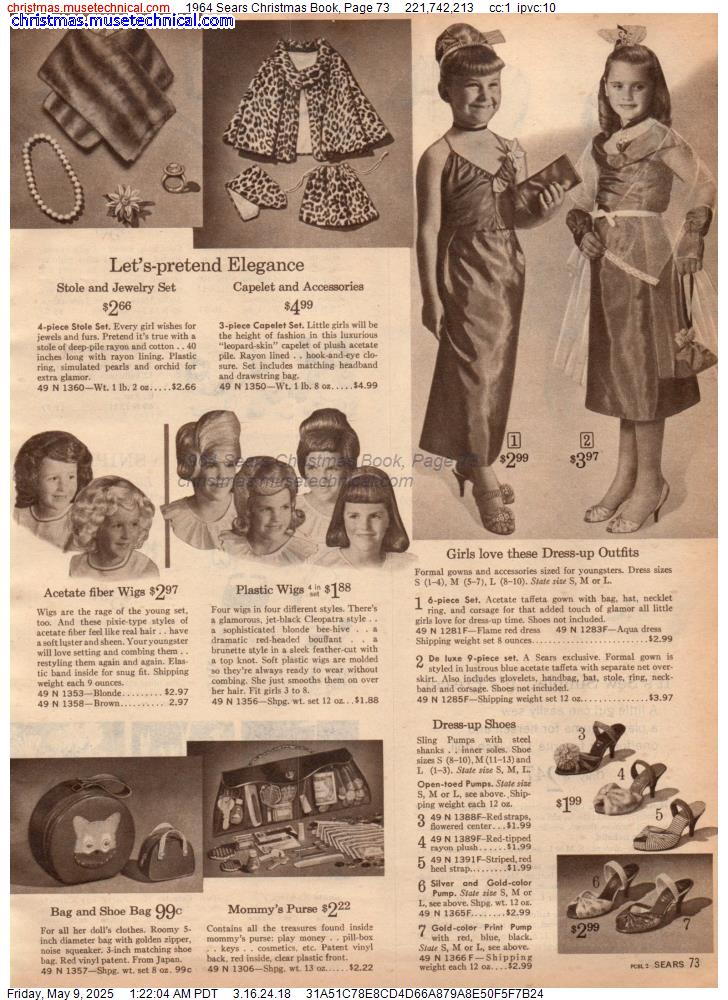 1964 Sears Christmas Book, Page 73