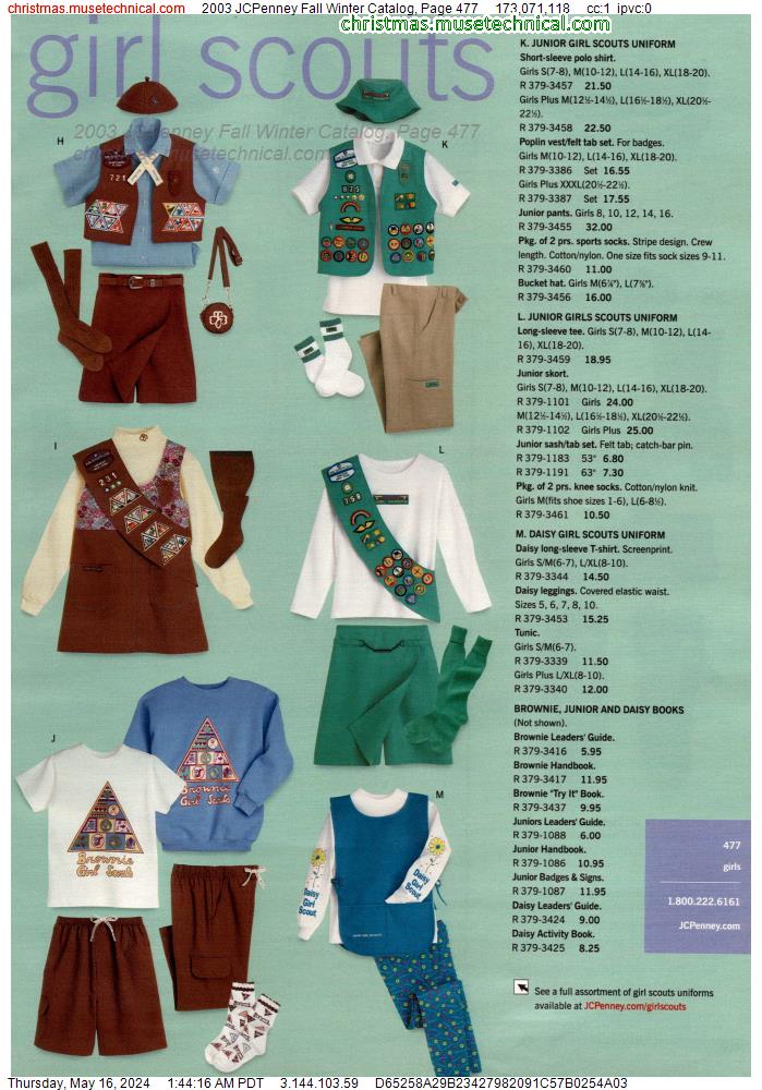 2003 JCPenney Fall Winter Catalog, Page 477
