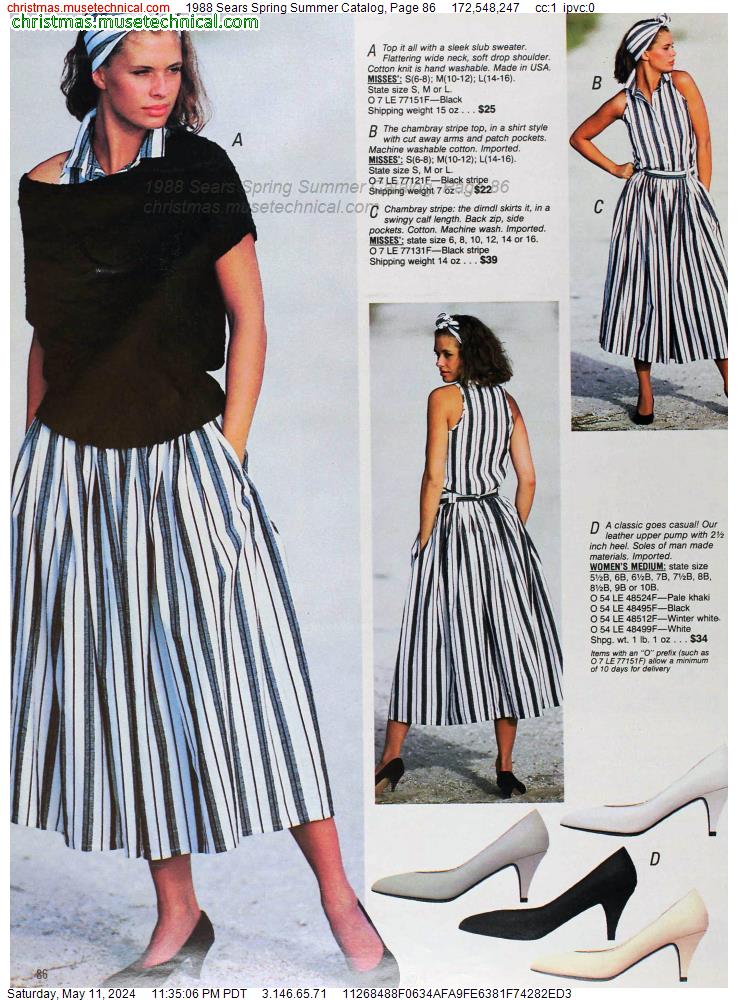 1988 Sears Spring Summer Catalog, Page 86