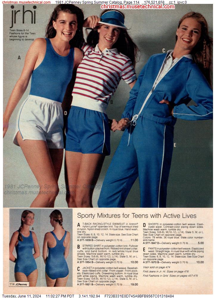 1981 JCPenney Spring Summer Catalog, Page 114