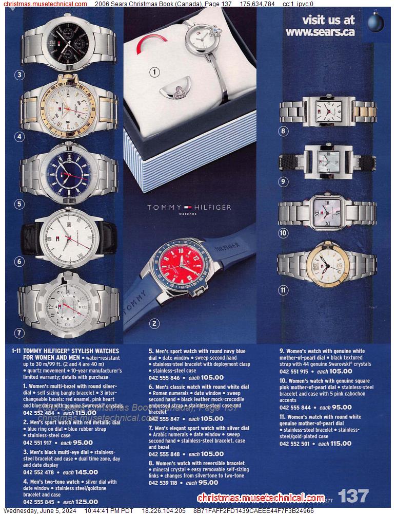 2006 Sears Christmas Book (Canada), Page 137