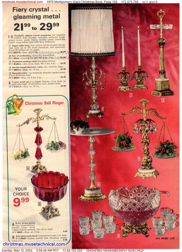 1975 Montgomery Ward Christmas Book, Page 159
