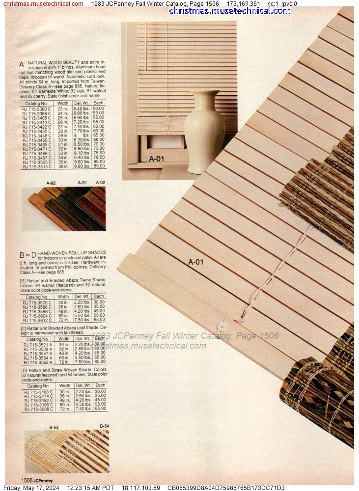 1983 JCPenney Fall Winter Catalog, Page 1506