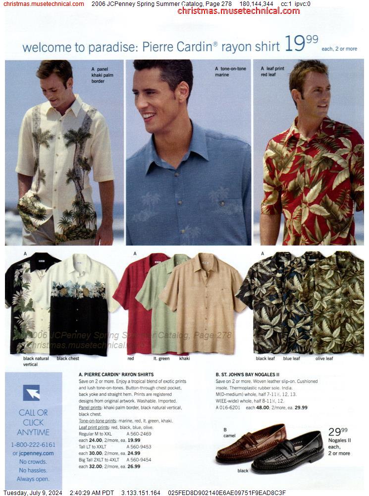 2006 JCPenney Spring Summer Catalog, Page 278