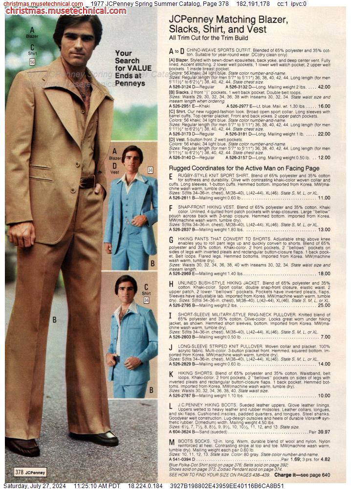 1977 JCPenney Spring Summer Catalog, Page 378