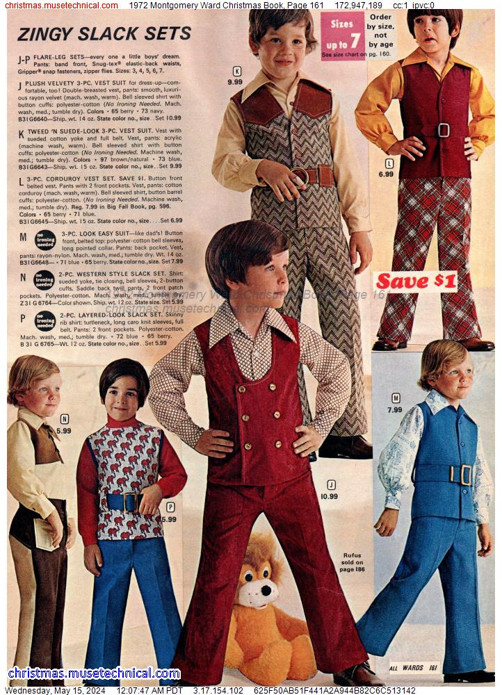 1972 Montgomery Ward Christmas Book, Page 161