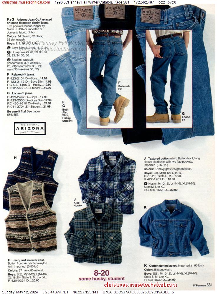 1996 JCPenney Fall Winter Catalog, Page 581