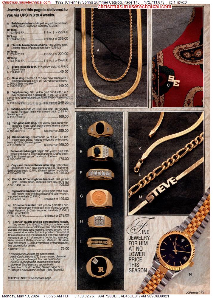 1992 JCPenney Spring Summer Catalog, Page 175