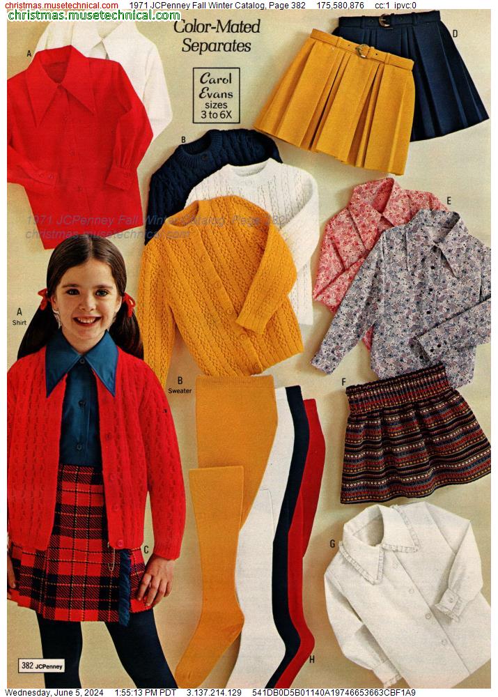 1971 JCPenney Fall Winter Catalog, Page 382