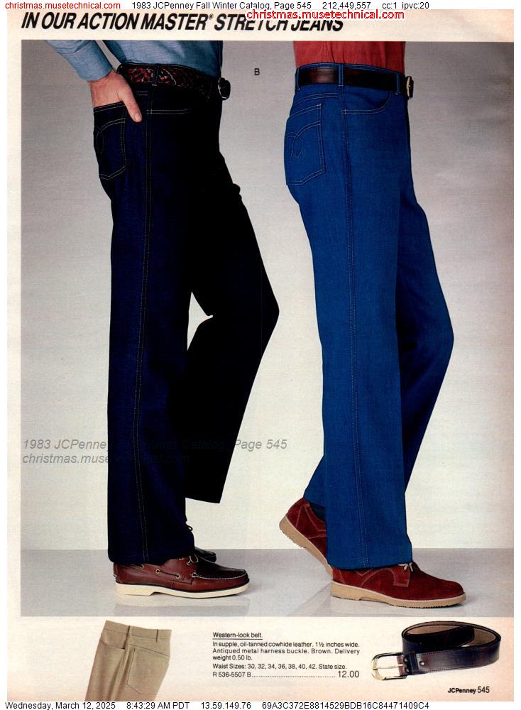 1983 JCPenney Fall Winter Catalog, Page 545