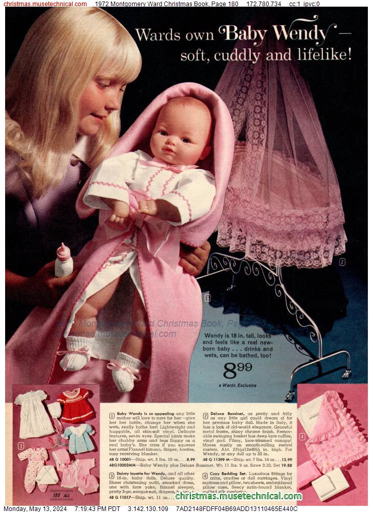 1972 Montgomery Ward Christmas Book, Page 180
