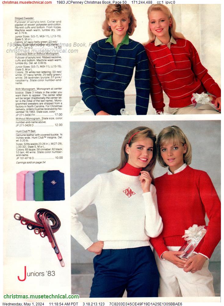 1983 JCPenney Christmas Book, Page 50