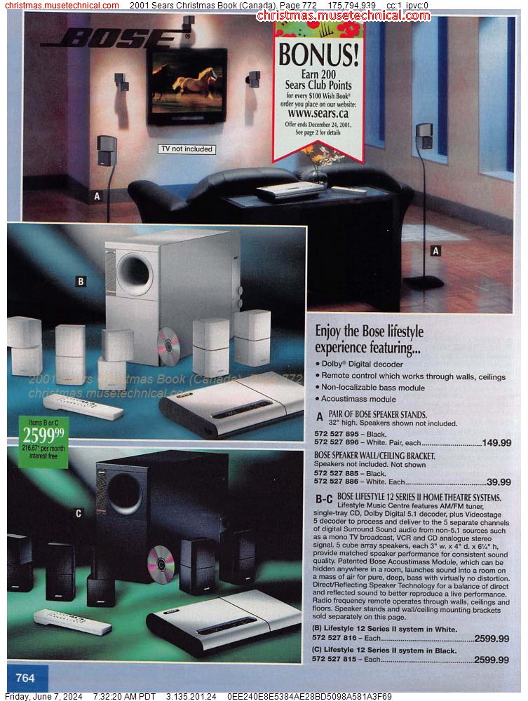 2001 Sears Christmas Book (Canada), Page 772