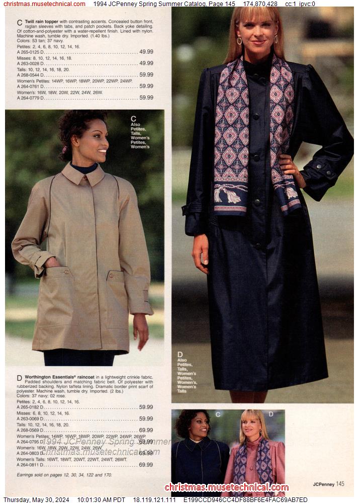 1994 JCPenney Spring Summer Catalog, Page 145
